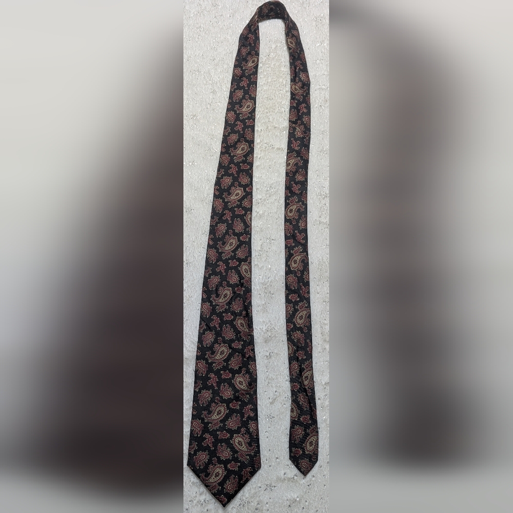 Christian Dior Silk Paisley Tie | Made in Italy